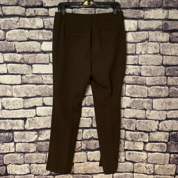 Chico's So Slimming Brown Pants Size S/6 Short - Picture 6 of 9